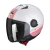 Policarbonato Casco Scorpion Exo City Strada Bianco Corallo -Negozio Scorpions 83 336 293