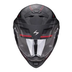 Policarbonato Casco Modulare Scorpion Adx-2 Carrera Nero Rosso -Negozio Scorpions scorpion adx2 carrera rosso 3