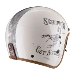 Custom Casco Scorpion Belfast Evo Pique Beige Nero 7 Custom Casco Scorpion Belfast Evo Pique Beige Nero -Negozio Scorpions scorpion belfastevo pique beige 3