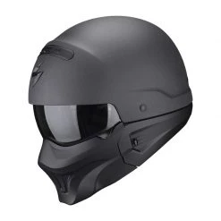 Mentoniera Removibile Casco Scorpion Exo Combat Evo Graphite Grigio Scuro