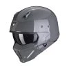 Mentoniera Removibile Scorpion Covert X Solid Cement Grigio -Negozio Scorpions scorpion covertx solid cement grigio