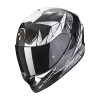 Fibra Casco Scorpion Exo-1400 Carbon Air Aranea Bianco -Negozio Scorpions scorpion exo1400 carbon air aranea bianco