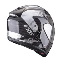 Fibra Casco Scorpion Exo-1400 Carbon Air Cloner Argento -Negozio Scorpions scorpion exo1400 carbon air cloner argento 3