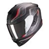 Fibra Casco Scorpion Exo 1400 Air Attune Rosso Nero -Negozio Scorpions scorpion exo1400air attune rosso