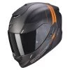 Fibra Casco Scorpion Exo 1400 Carbon Air Drik Arancio -Negozio Scorpions scorpion exo1400air carbon drik arancio