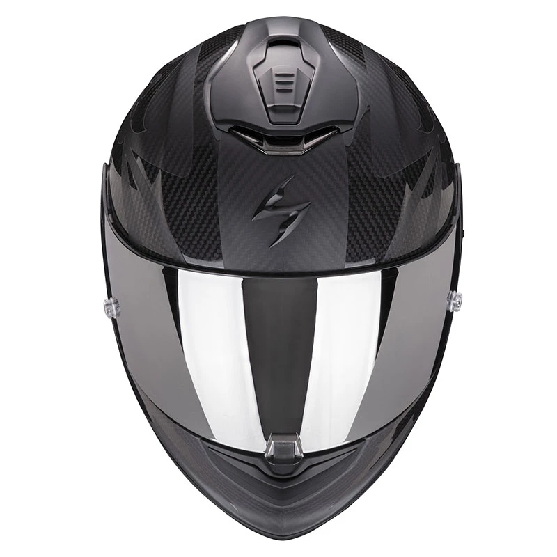Fibra Casco Scorpion Exo 1400 Carbon Air Obscura Nero 4 Fibra Casco Scorpion Exo 1400 Carbon Air Obscura Nero - immagine 2