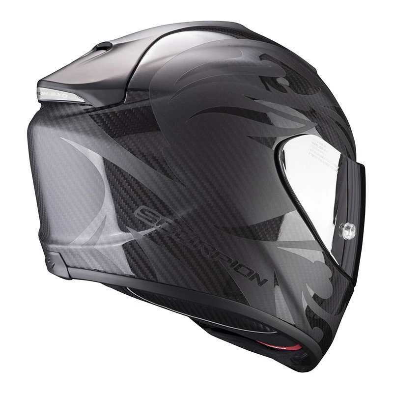 Fibra Casco Scorpion Exo 1400 Carbon Air Obscura Nero 5 Fibra Casco Scorpion Exo 1400 Carbon Air Obscura Nero - immagine 3
