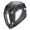 Fibra Casco Scorpion Exo 1400 Air Fortuna Nero Argento -Negozio Scorpions scorpion exo1400air fortuna nero