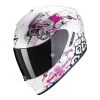 Fibra Casco Scorpion Exo 1400 Air Toa Bianco Rosa -Negozio Scorpions scorpion exo1400air toa biancorosa