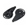 Coppia Supporti Visiera Scorpion Exo 220 Nero -Negozio Scorpions scorpion exo220rachetplateset