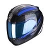 Policarbonato Casco Scorpion Exo 390 Sting Nero Blu 2 Policarbonato Casco Scorpion Exo 390 Sting Nero Blu -Negozio Scorpions scorpion exo390 sting blu