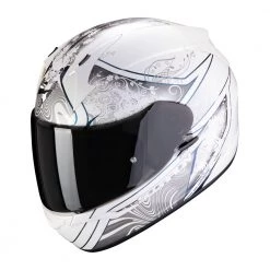 Policarbonato Casco Scorpion Exo 390 Clara Bianco