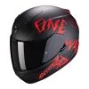 Policarbonato Casco Scorpion Exo 390 Oneway Nero Opaco Rosso 1 Policarbonato Casco Scorpion Exo 390 Oneway Nero Opaco Rosso -Negozio Scorpions scorpion exo390oneway rosso