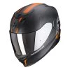 Policarbonato Casco Scorpion Exo 520 Air Laten Nero Arancio -Negozio Scorpions scorpion exo520air laten arancio