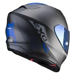 Policarbonato Casco Scorpion Exo 520 Air Laten Nero Blu -Negozio Scorpions scorpion exo520air laten blu 3