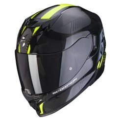 Policarbonato Casco Scorpion Exo 520 Air Laten Nero Giallo