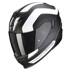 Policarbonato Casco Scorpion Exo 520 Air Lemans Nero Bianco
