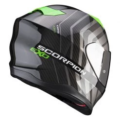 Policarbonato Casco Scorpion Exo 520 Air Shade Nero Verde -Negozio Scorpions scorpion exo520air shade verde 3