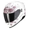 Policarbonato Casco Scorpion Exo 520 Air Tina Bianco Argento -Negozio Scorpions scorpion exo520air tina bianco