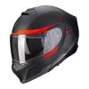 Policarbonato Casco Modulare Scorpion Exo 930 Shot Nero Rosso -Negozio Scorpions scorpion exo930 shot rosso