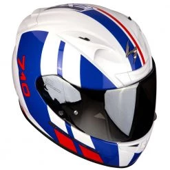 Fibra Casco Moto Scorpion Exo-710 Air Gt Blu -Negozio Scorpions scorpion exo 710 gt blu 3