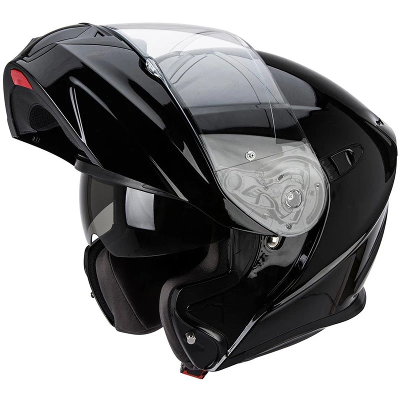 Policarbonato Scorpion Exo-920 Solid Nero 4 Policarbonato Scorpion Exo-920 Solid Nero - immagine 2