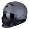 Mentoniera Removibile Scorpion Exo-combat Solid Grigio Opaco -Negozio Scorpions scorpion exo combat grey