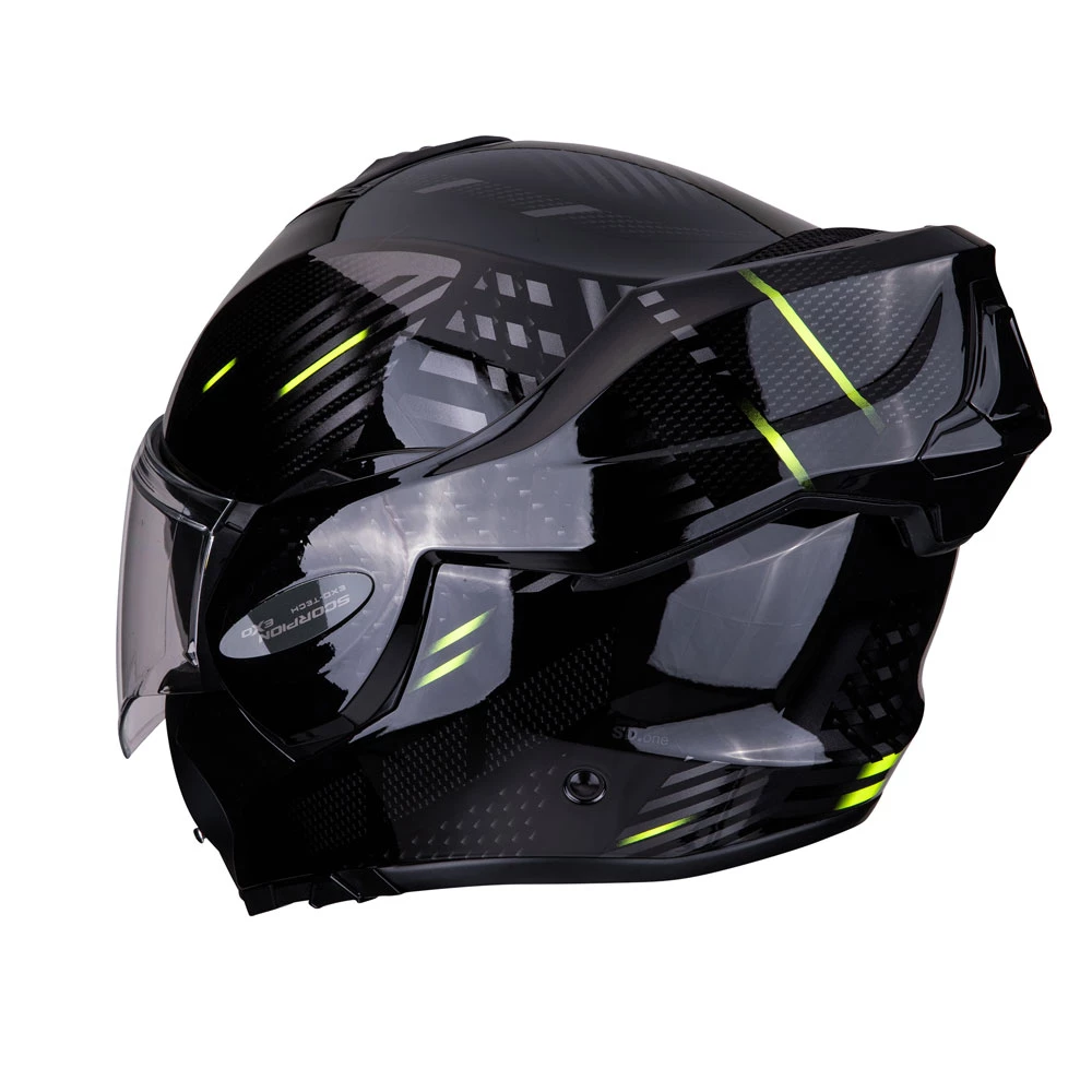 Policarbonato Casco Modulare Scorpion Exo Tech Pulse Nero 7 Policarbonato Casco Modulare Scorpion Exo Tech Pulse Nero - immagine 5