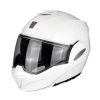 Policarbonato Casco Modulare Scorpion Exo Tech Solid Bianco -Negozio Scorpions scorpion exo tech solid bianco