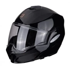 Policarbonato Casco Modulare Scorpion Exo Tech Solid Nero