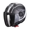 Policarbonato Casco Scorpion Exo City Scoot Argento Opaco Bianco -Negozio Scorpions scorpion exocity scoot argentomatt