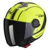 Policarbonato Casco Scorpion Exo City Scoot Giallo Nero -Negozio Scorpions scorpion exocity scoot giallo
