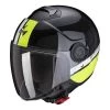 Policarbonato Casco Scorpion Exo City Strada Nero Bianco Giallo -Negozio Scorpions scorpion exocity strada giallo