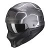 Mentoniera Removibile Casco Scorpion Exo Combat Evo Ram Grigio Argento -Negozio Scorpions scorpion exocombatevo ram grigiosilver