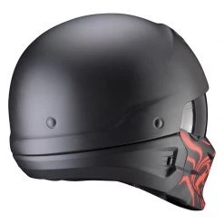 Mentoniera Removibile Casco Scorpion Exo Combat Evo Samurai Nero Rosso 7 Mentoniera Removibile Casco Scorpion Exo Combat Evo Samurai Nero Rosso -Negozio Scorpions scorpion exocombatevo samurai rosso 3