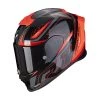 Fibra Casco Scorpion Exo R1 Gaz Nero Rosso -Negozio Scorpions scorpion exor1 gaz rosso