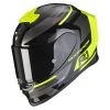Fibra Casco Scorpion Exo R1 Air Orbis Nero Giallo -Negozio Scorpions scorpion exor1air orbis giallo