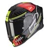 Fibra Casco Scorpion Exo R1 Air Victory Argento Rosso -Negozio Scorpions scorpion exor1air victory argentorosso