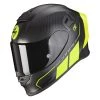Fibra Casco Scorpion Exo R1 Carbon Air Corpus 2 Giallo