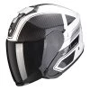 Fibra Casco Scorpion Exo S1 Cross Ville Nero Bianco -Negozio Scorpions scorpion exos1 crossville bianco