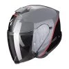 Fibra Casco Scorpion Exo S1 Essence Grigio Nero Rosso -Negozio Scorpions scorpion exos1 essence grigiorosso