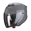 Fibra Casco Jet Scorpion Exo S1 Solid Grigio Cemento -Negozio Scorpions scorpion exos1 griscemento