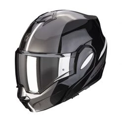 Policarbonato Casco Scorpion Exo Tech Forza Nero Argento
