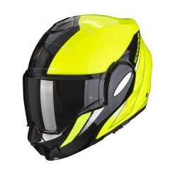 Policarbonato Casco Scorpion Exo Tech Primus Giallo Nero