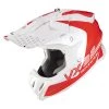 Fibra Casco Scorpion Vx-22 Air Ares Bianco Neon Rosso -Negozio Scorpions scorpion vx22 air ares rossoneon